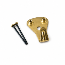 2 pin Brass Plated Picture Hook
